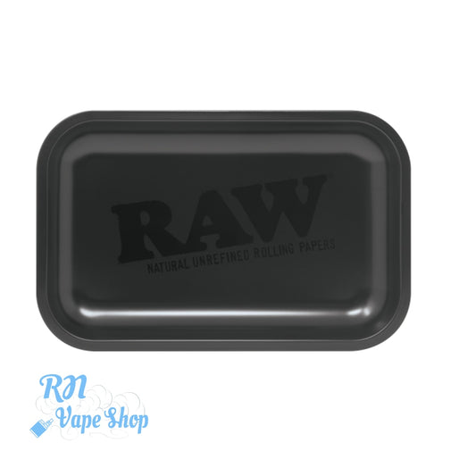 RAW Matte Black Murder'd Rolling Tray RAW Rolling Trays RN Vape Shop   