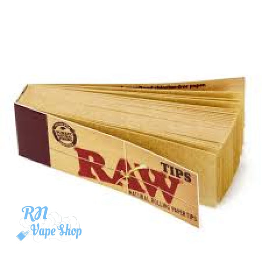 RAW Original Regular Standard Rolling Tips RAW Papers & Tips RN Vape Shop Single  