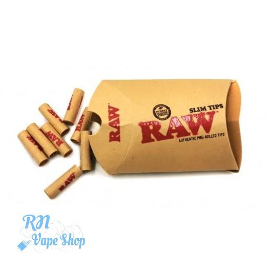 RAW Pre-Rolled Slim Tips RAW Tips RN Vape Shop   