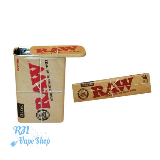 RAW Slide-top Box case + FREE RAW KS PAPERS RAW Slide-top Box RN Vape Shop   