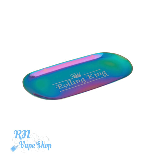 Rolling King MULTICOLOURED Large Rolling Tray Rolling King Rolling Trays RN Vape Shop   
