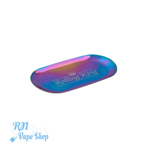 Rolling King MULTICOLOURED Small Rolling Tray Rolling King Rolling Trays RN Vape Shop   