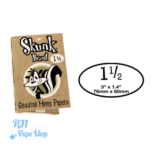 Skunk Brand 1 1/2 Rolling Papers Skunk Brand Rolling Papers RN Vape Shop   