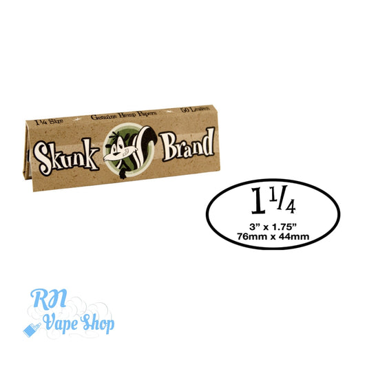 Skunk Brand 1 1/4 Rolling Papers Skunk Brand Rolling Papers RN Vape Shop   