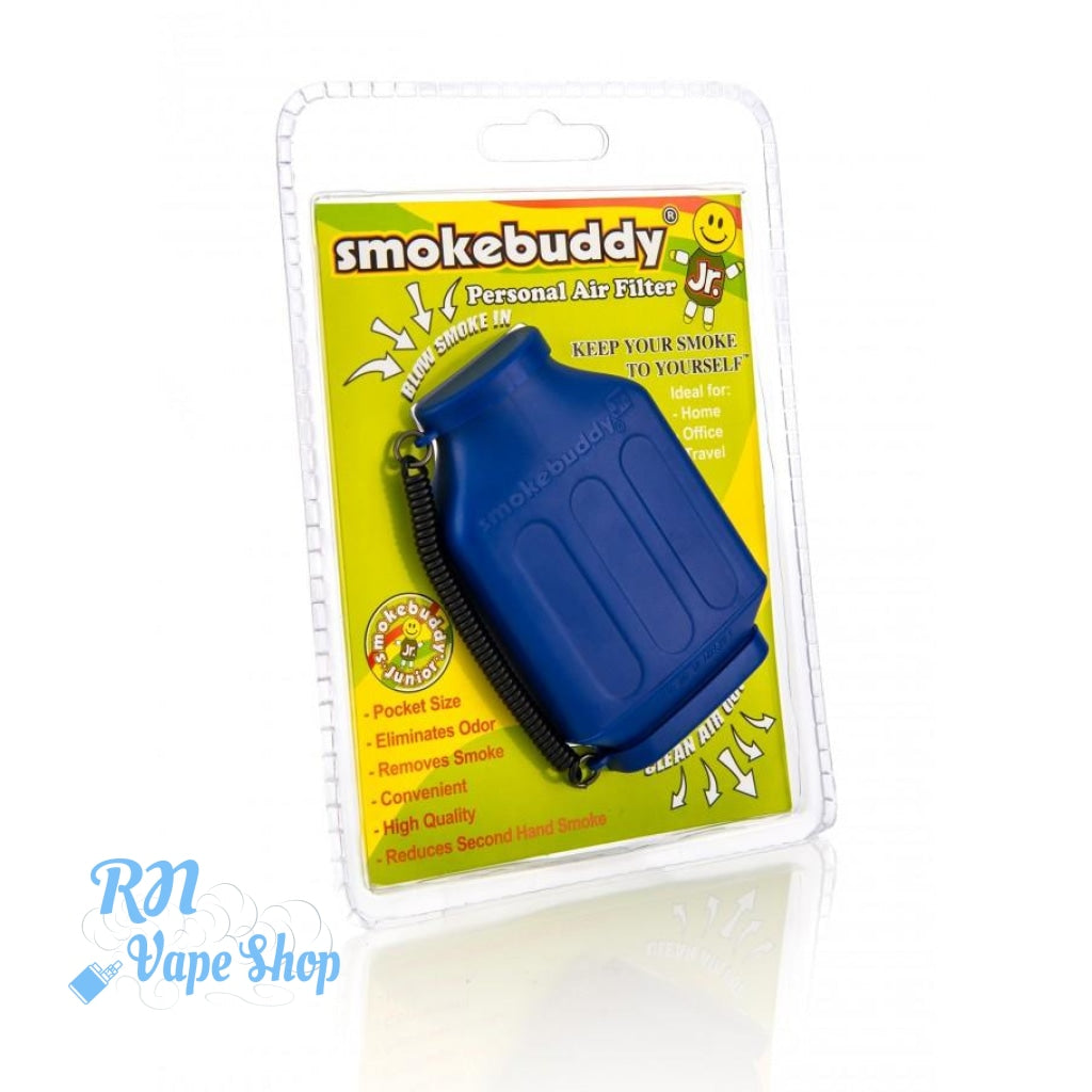 Smokebuddy Personal Air Filter Keeps second hand smoke away Smokebuddy Air Filter RN Vape Shop Blue - Smokebuddy  Jr  