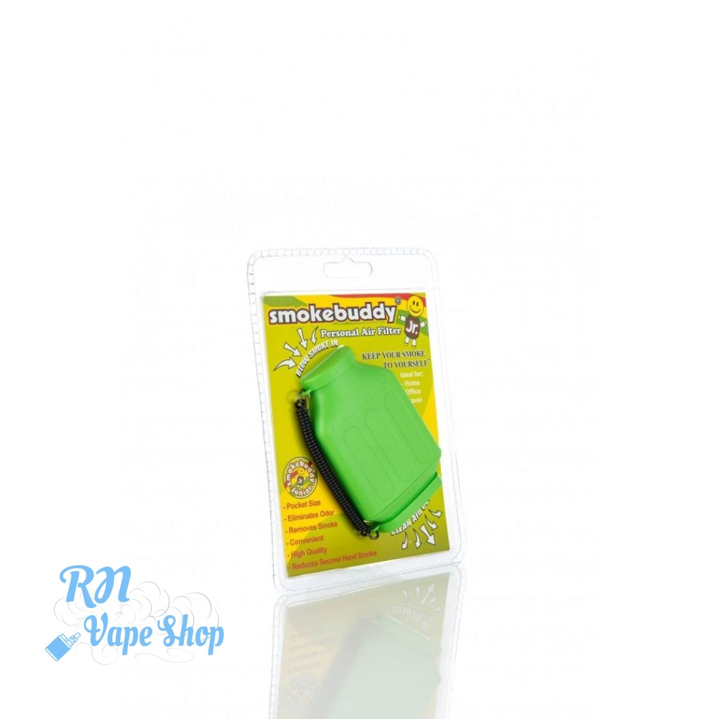 Smokebuddy Personal Air Filter Keeps second hand smoke away Smokebuddy Air Filter RN Vape Shop Lime Green Smokebuddy Jr  