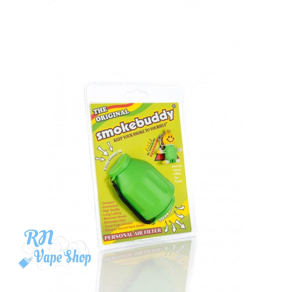 Smokebuddy Personal Air Filter Keeps second hand smoke away Smokebuddy Air Filter RN Vape Shop Lime Green - Smokebuddy Original  