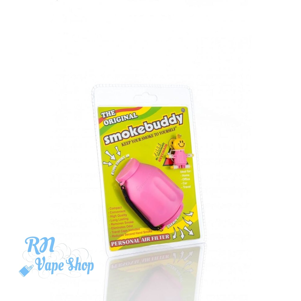 Smokebuddy Personal Air Filter Keeps second hand smoke away Smokebuddy Air Filter RN Vape Shop Pink - Smokebuddy Original  