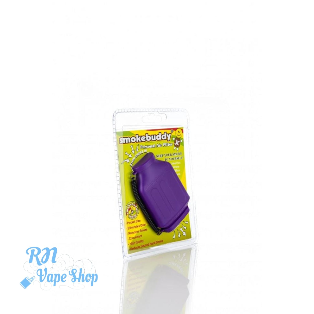 Smokebuddy Personal Air Filter Keeps second hand smoke away Smokebuddy Air Filter RN Vape Shop Purple Smokebuddy Jr  