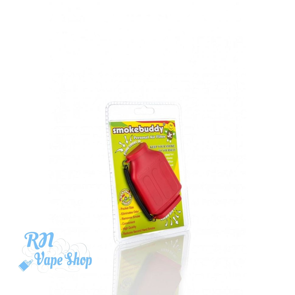 Smokebuddy Personal Air Filter Keeps second hand smoke away Smokebuddy Air Filter RN Vape Shop Red - Smokebuddy  Jr  