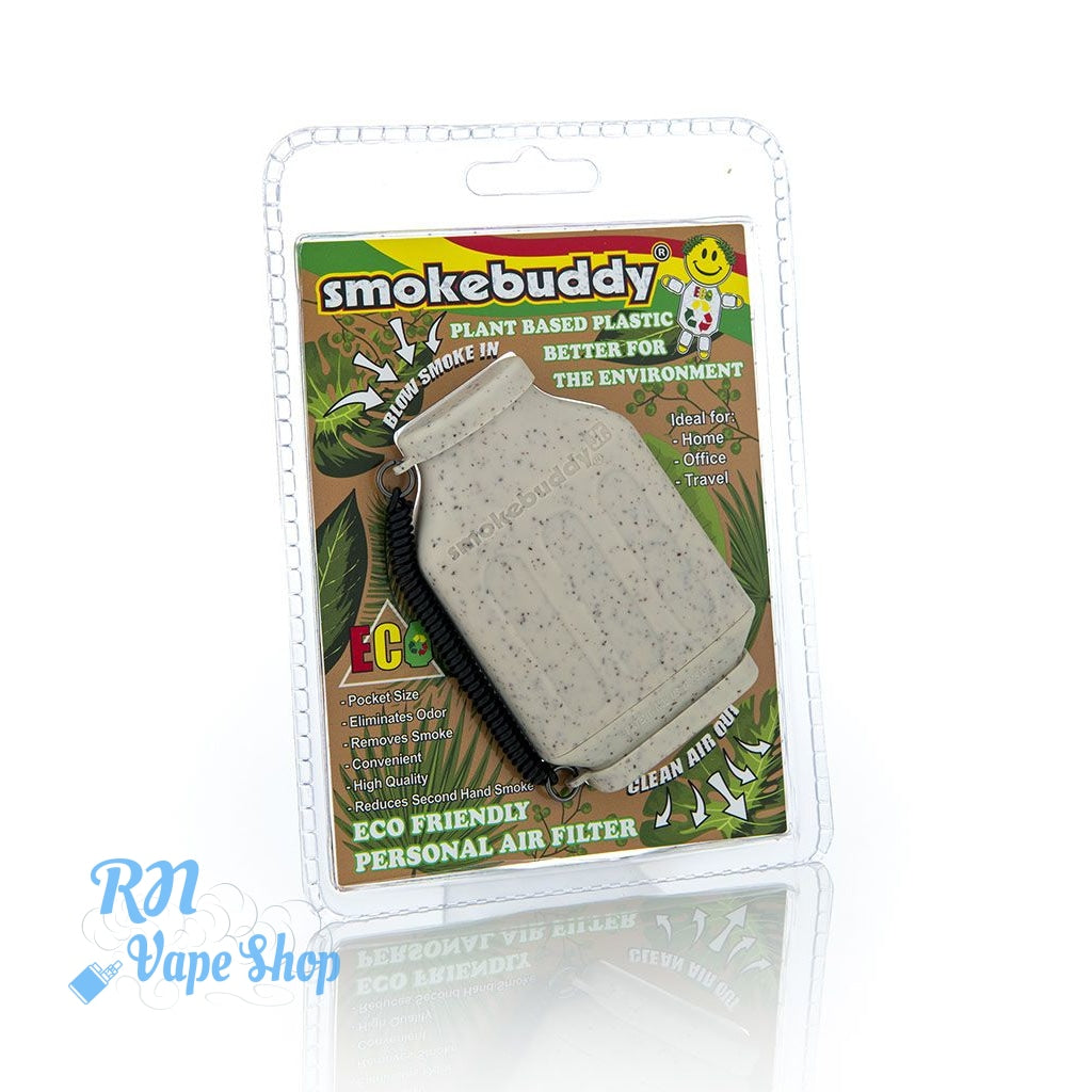 Smokebuddy Personal Air Filter Keeps second hand smoke away Smokebuddy Air Filter RN Vape Shop White ECO Smokebuddy Jr  