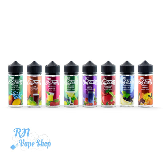 The Big Tasty 100ml Shortfill E-Liquid (No Nicotine) E-Liquid RN Vape Shop   