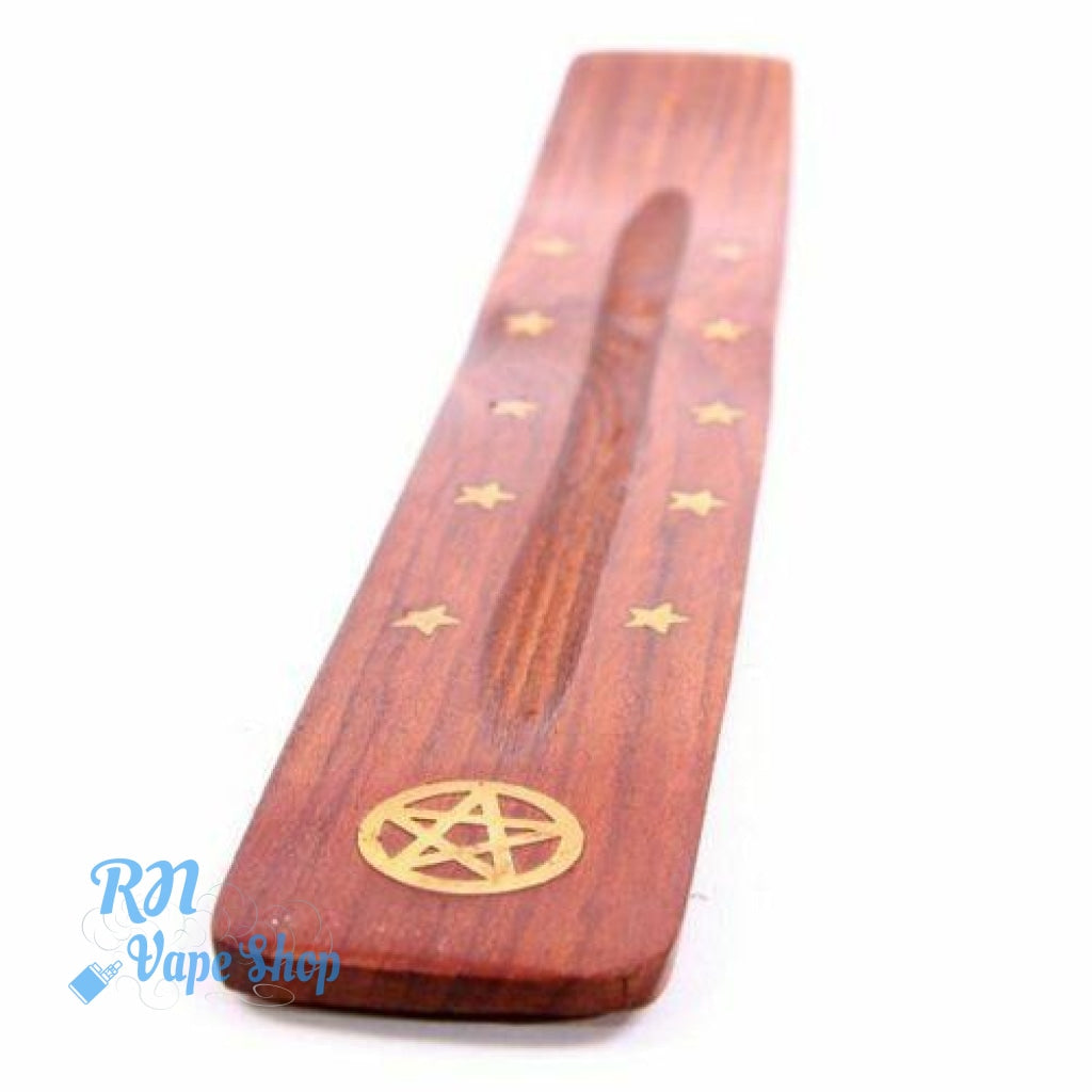 Wooden Ash Catcher Pentagram & Stars Inlay Ash Catcher RN Vape Shop   